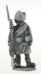 BIC-C080 - Scottish infantry standing at ease, wearing kilt 1879-80