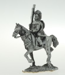 BIC-C166 - Mounted Abyssinian warrior with rifle