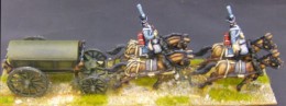 BIC-E015 - French Horse Artillery Caisson with limber