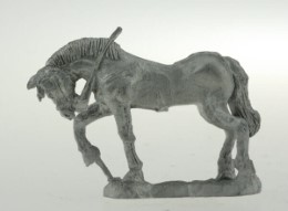 BIC-H012 - Heavy horse walking head down