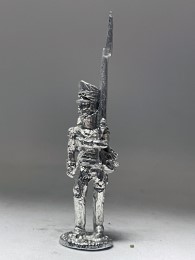 CON-B065 - Line flank co. marching, covered Belgic shako