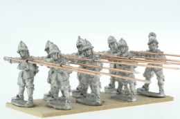 BIC-ECW038 - Armoured Pikemen at charge