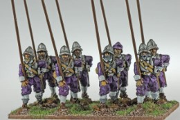 BIC-ECW007 - Armoured Pikemen at advance