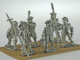 BIC-ECWA004 - Scots Artillery Crew Manouvering gun