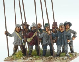 BIC-ECWIR006 - Irish Pikemen at order