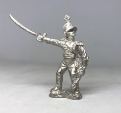 FLM-WN007 - Light infantry wearing horsehair helmet officer